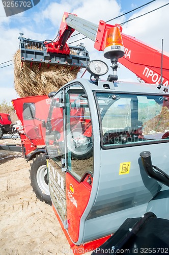 Image of Agriculture wheel loader. Tyumen. Russia