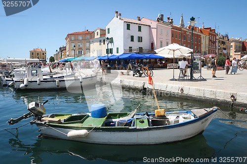 Image of People on promenade in Rovinj