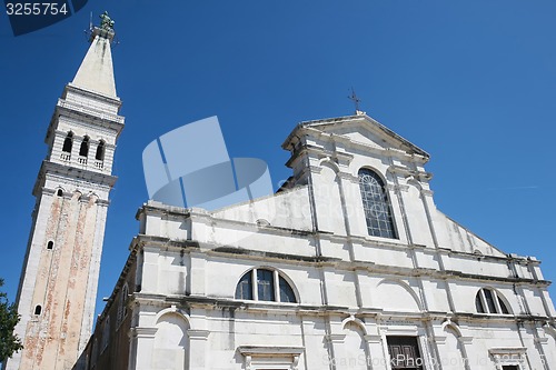 Image of Exterior of Saint Euphemia church in Rovinj