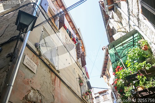 Image of Low angle view of buildings in Rovinj 