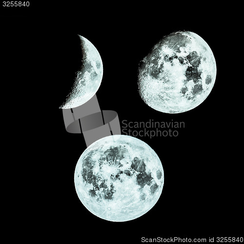Image of Moon phases