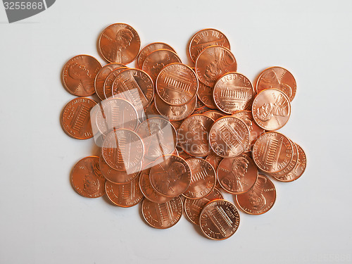 Image of Dollar coins 1 cent