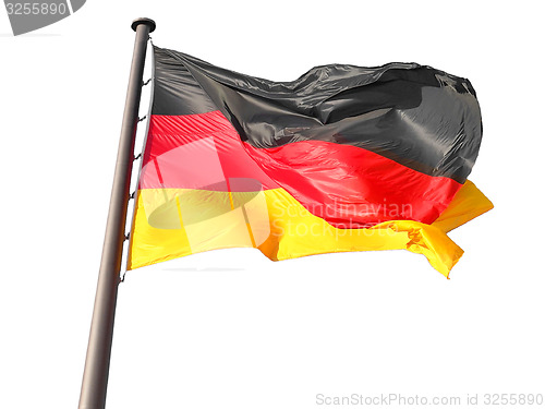 Image of Germany flag isolated