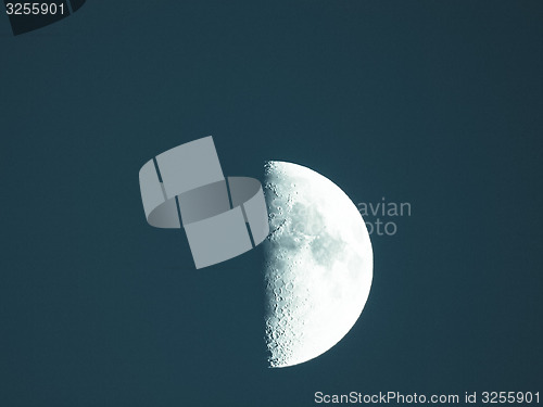 Image of First quarter moon