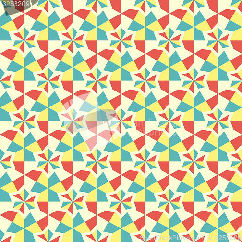 Image of Abstract geometric seamless background. 