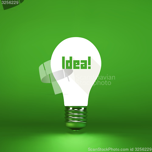 Image of Idea concept. 3d vector illustration. 