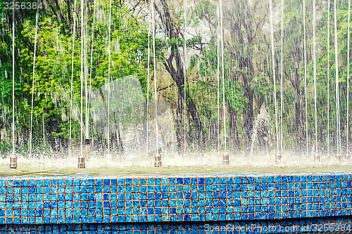 Image of street fountain