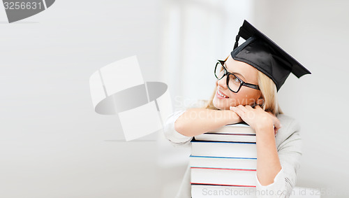 Image of student in graduation cap