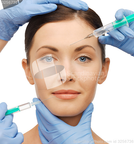 Image of dermall fillers injection