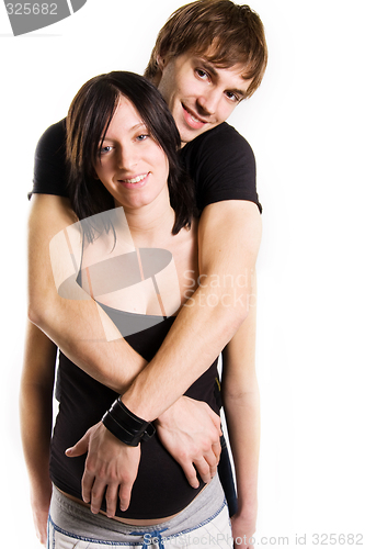 Image of young couple expecting a baby