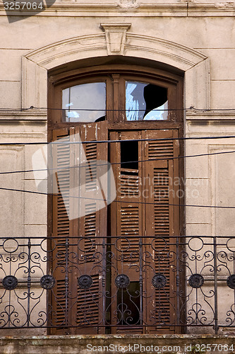 Image of  old metal little terrace 