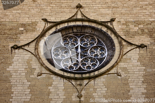 Image of  santa chiara in the center of naples