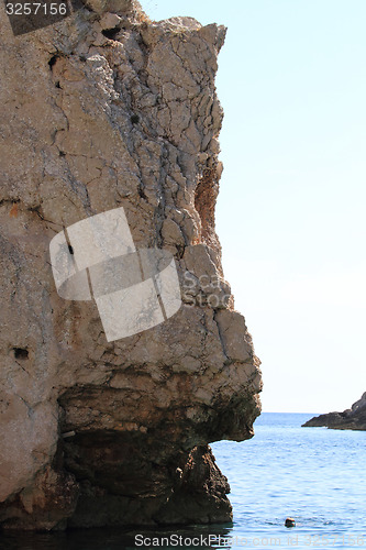 Image of Cliff in Croatia, Vis island - Stiniva