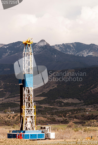 Image of Oil Derrick Crude Pump Industrial Equipment Colorado Rocky Mount