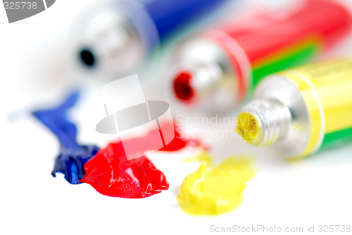 Image of Primary colors paint