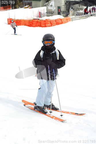 Image of Child downhill ski