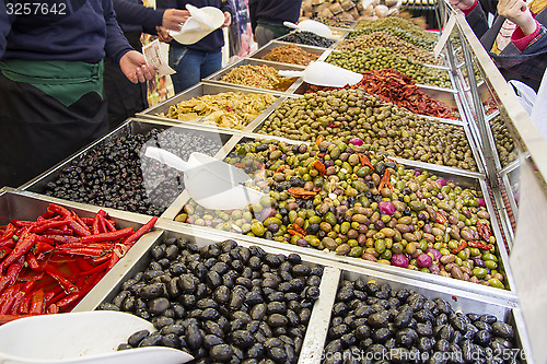 Image of Various Marinated Olives