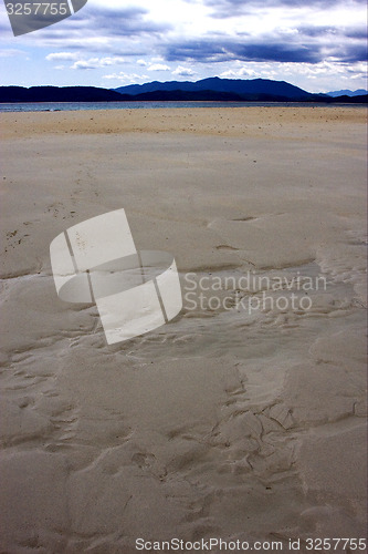 Image of  sand  in indian ocean