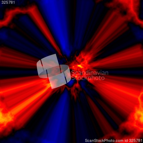 Image of Abstract 3d background