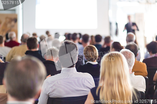 Image of Audience in the lecture hall.