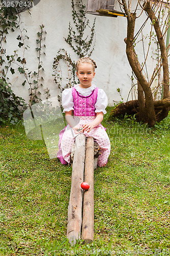 Image of Bavarian tradition in Easter