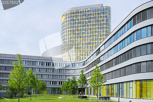 Image of Modern office building of German automobile club ADAC