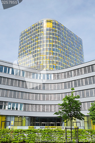 Image of Vertical shot of ADAC emergency rescue association headquarters 