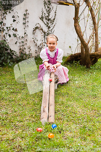 Image of Bavarian tradition in Easter