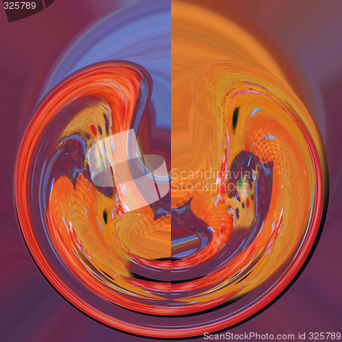 Image of Abstract 3d background