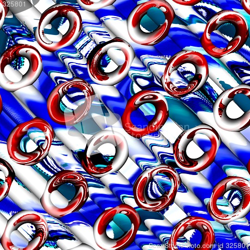 Image of Abstract 3d background