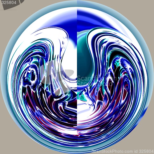Image of Abstract 3d background