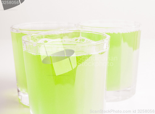 Image of Green apple juice