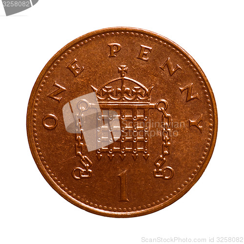 Image of Retro look One penny coin