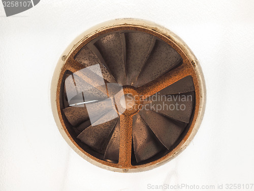 Image of Rusty old fan