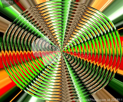 Image of Abstract 3d background