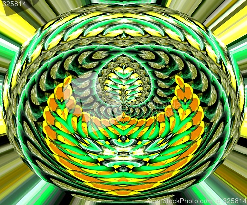 Image of Abstract 3d background