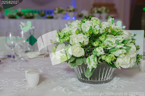 Image of Wedding table decoration