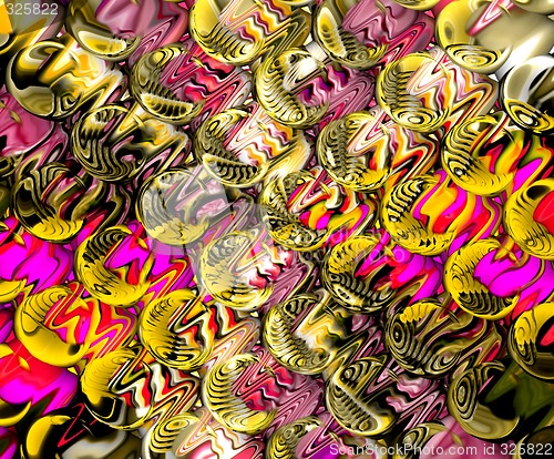 Image of Abstract 3d background