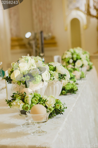 Image of Wedding table decoration