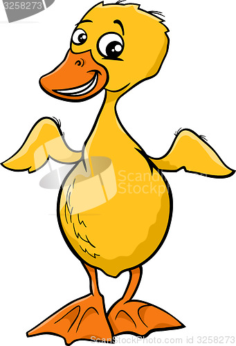 Image of duckling cartoon illustration