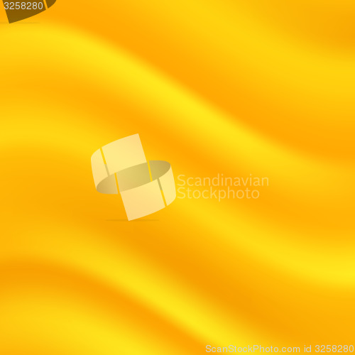 Image of Yellow Wave Background