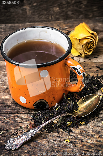 Image of tea leaves