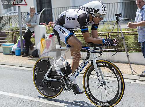 Image of The Cyclist Koen de Kort - Tour de France 2014