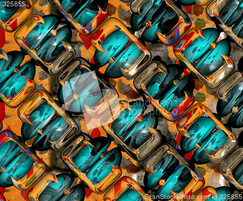 Image of Abstract 3d background