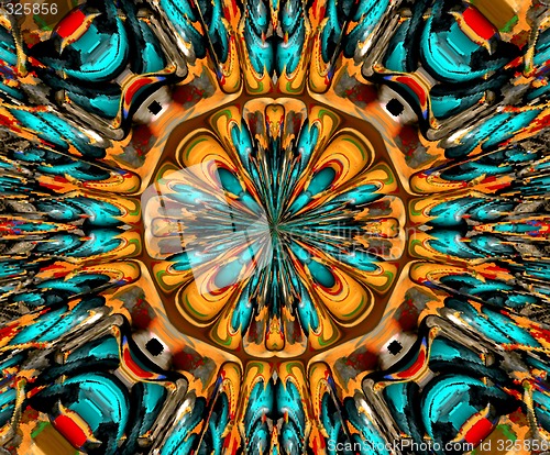 Image of Abstract 3d background