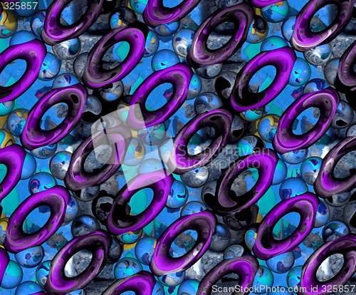Image of Abstract 3d background