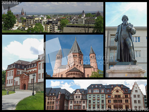 Image of Mainz landmarks collage