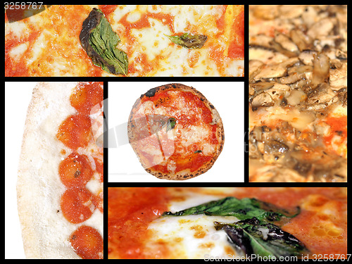 Image of Pizza collage