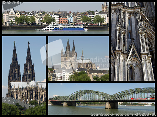 Image of Cologne landmarks collage