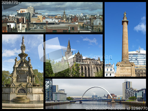 Image of Glasgow landmarks collage